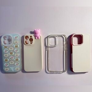 iPhone 14 Pro Max Phone Cases Bundle of 4 for the girlies